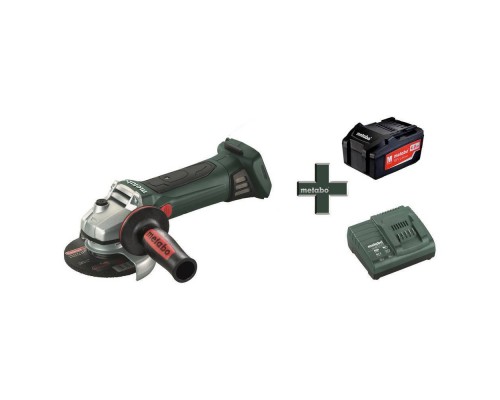 Машина шлифовальная угловая аккумуляторная Metabo W 18 L 9-125++ЗУ ASC55 Машина шлифовальная угловая аккумуляторная Metabo W 18 L 9-125++ЗУ ASC55