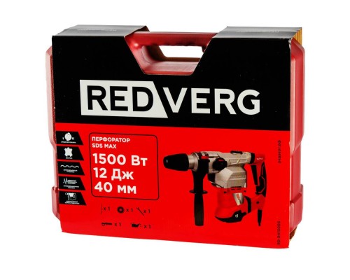 Перфоратор REDVERG RD-RH1500S Перфоратор REDVERG RD-RH1500S