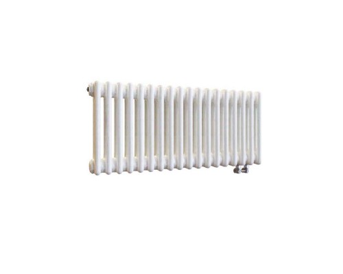 Трубчатый радиатор Arbonia 3030V, 18 секций, нижнее подключение(с вентилем), без накладок 3030/18 RAL 9016 № 69 твв