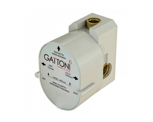 Gattoni GBOX Универсальная монтажная коробка под встраиваемый смеситель для душа с 1-м выходом. SC0560000