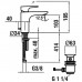 Laufen Cityplus Смеситель для раковины, 1 отв., с донным клапаном, цвет: хром. 3.1175.1.004.111.1
