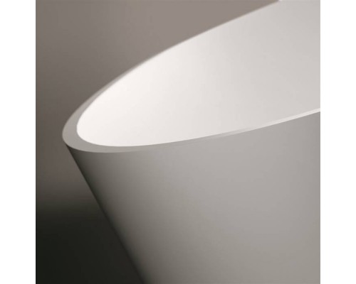 Gruppo Treesse Alma Ванна отдельностоящая 175х80х55 см, с сливом-переливом и сифоном, Solid Surface, цвет: белый матовый . V015BO Gruppo Treesse Alma Ванна отдельностоящая 175х80х55 см, с сливом-переливом и сифоном, Solid Surface, цвет: белый матовый . V015BO