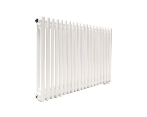 Трубчатый радиатор ТЕПЛОФОРТ ТР2057 ТВ, 20 секций, нижнее подключение ½”, белый глянец 200071