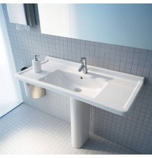 Duravit Starck 3 Раковина 85х48.5 см, 1 отв., с переливом, цвет: белый. 0865160000,  0304800000