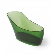 Dea Design Elegant Ванна 169x75x88см., отдельностоящая, Glasstek, прозрачная смола, цвет: Emerald R3. DD8613 1690 R3
