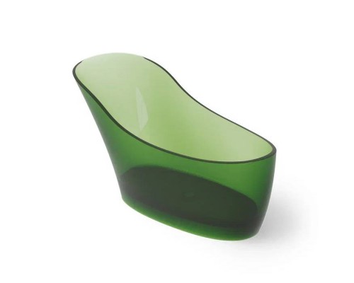 Dea Design Elegant Ванна 169x75x88см., отдельностоящая, Glasstek, прозрачная смола, цвет: Emerald R3. DD8613 1690 R3 Dea Design Elegant Ванна 169x75x88см., отдельностоящая, Glasstek, прозрачная смола, цвет: Emerald R3. DD8613 1690 R3