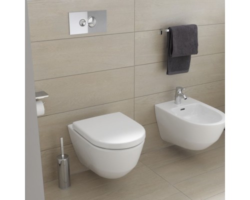 Laufen Pro Унитаз подвесной, безободковый, 53х36х34см., покрытие LLC, цвет: белый. 8.2096.6.400.000.1