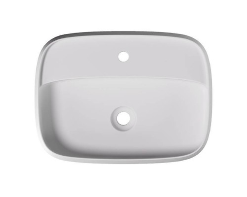 Alice Nur Plan Раковина 60x45x15см., накладная, 1 отв., цвет: белый матовый. 33210109 Alice Nur Plan Раковина 60x45x15см., накладная, 1 отв., цвет: белый матовый. 33210109