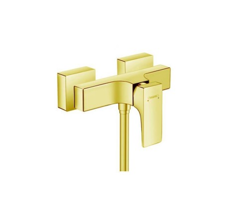 Hansgrohe Metropol Смеситель для душа, настенный, цвет: золото. 32560990 Hansgrohe Metropol Смеситель для душа, настенный, цвет: золото. 32560990