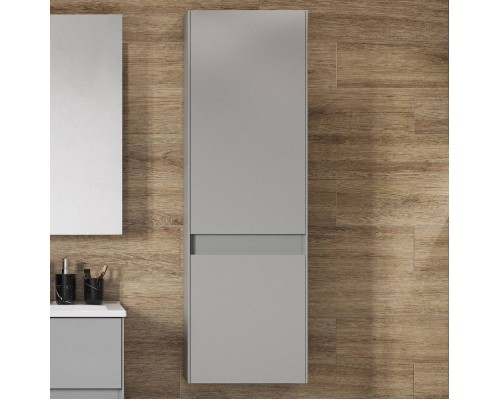 Шкаф-пенал AQUATON Форест 40 туманный серый