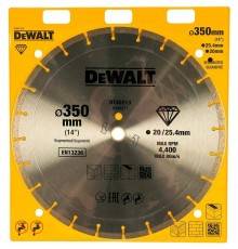 Круг алмазный DeWalt Ф350х25.4мм