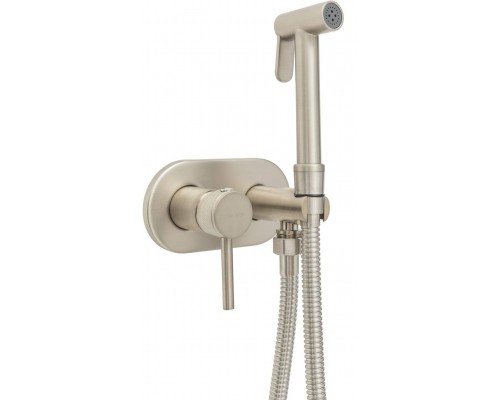 Гигиенический душ Allen Brau Priority 5.31005-BN, С ВНУТРЕННЕЙ ЧАСТЬЮ, брашированный никель