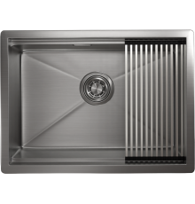 Мойка кухонная Granula Kitchen Space 6045U, сталь сатин