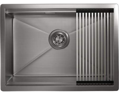 Мойка кухонная Granula Kitchen Space 6045U, сталь сатин