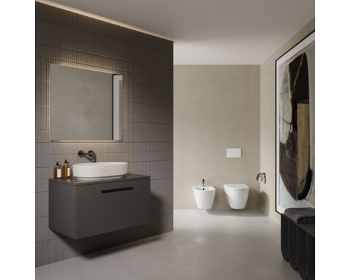 Ideal Standard Ceralife O Смеситель для раковины, на 1 отв., H24см., высокий, технология BlueStart, с донным клапаном Click Clack, цвет: хром. BE013AA