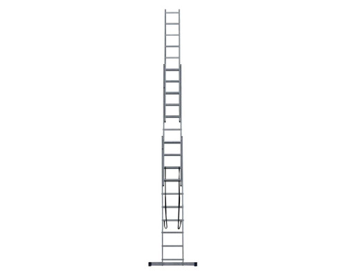 Лестница трехсекционная универсальная 9 ступеней AL309