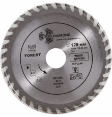 Диск пильный Trio-Diamond 125*22,23*36Т FLL801