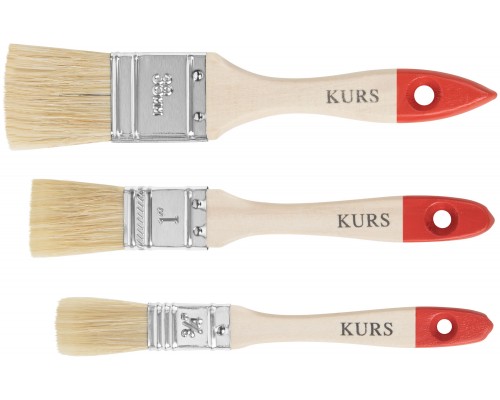 Набор кистей "Оптима" 3 шт. (19, 25, 38 мм)