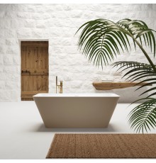 Gruppo Treesse Viva Ванна отдельностоящая 165х70см, из искусственного камня, цвет: белый матовый. V286BO