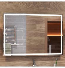 Зеркало Vigo Geometry Comfort 100 с подсветкой, с антизапотевателем