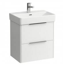 Laufen Pro Тумба с раковиной 52x36x53см., подвесная, 2 ящика, цвет: белый матовый. 8.1895.8.000.104.1,  4.0215.2.110.260.1