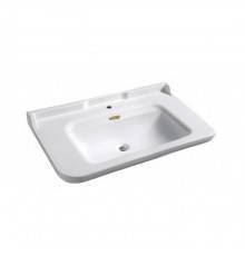 Kerasan Waldorf Раковина 100х55 см, 1 отв., керамическая, цвет: белый/золото. 4142K1bi/cr*1,  811391oro