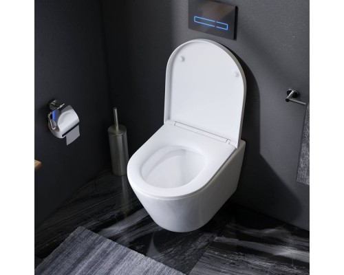 C741701SC Унитаз подвесной FlashClean с сиденьем микролифт C741701SC Унитаз подвесной FlashClean с сиденьем микролифт