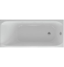 Акриловая ванна AQUATEK Альфа ALF150-0000038 150x70 см, с каркасом, со сливом-переливом