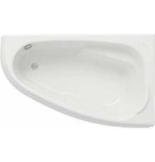 Акриловая ванна Cersanit Joanna R 160x95 см, угловая, с ножками, ультрабелая, асимметричная