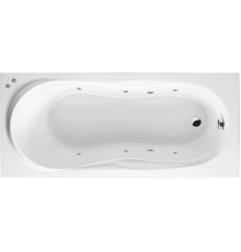 Акриловая ванна Excellent Sekwana WAEX.SEK17.SOFT 170x75 см, с гидромассажем, с каркасом, со сливом-переливом