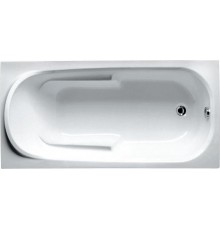 Акриловая ванна Riho Columbia 175x80 см, с каркасом, со сливом-переливом
