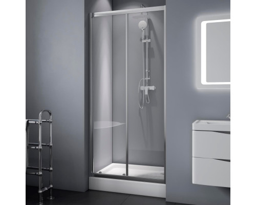Душевая дверь в нишу BelBagno Due BF-1-140-C-Cr