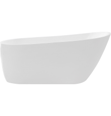 Акриловая ванна BelBagno BB62-1700-W0 170x70 см, отдельностоящая, овальная, с ножками, с донным клапаном