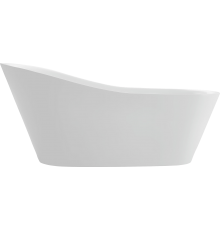 Акриловая ванна BelBagno BB63-1800-W0 180x80 см, отдельностоящая, овальная, с ножками, с донным клапаном