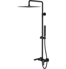 Душевая стойка Boheme Qubic 478-B matt black