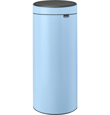 Мусорное ведро Brabantia Touch Bin 202728 30 л, голубое