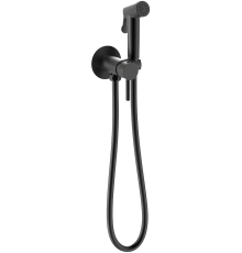 Гигиенический душ Bravat D9151BW-ENG со смесителем, чёрный