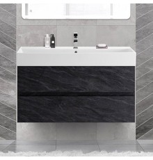Тумба с раковиной Cezares Molveno 46 100 antracite, с раковиной Cezares CZR-MIL-100-LVB