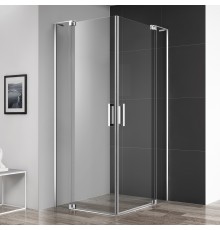 Душевой уголок Cezares Slider AH 2 80/90-100/110 C Cr профиль хром, стекло прозрачное