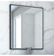 Зеркало Cezares Tiffany 45044 90x73 nero grafite, с LED-подсветкой