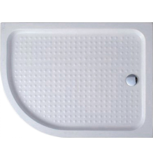 Поддон для душа Cezares Tray TRAY-A-RH-120/100-550-15-W-R R120х100 R, с сифоном