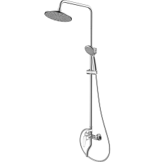Душевая стойка Dorff Prime D0740900 хром