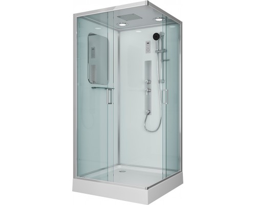 Душевая кабина Niagara Premium NG-6002-01GQ 100х100х210, с низким поддоном