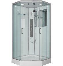 Душевая кабина Niagara Premium NG-6002-01GD 100х100х220, с низким поддоном