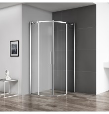 Душевой уголок BelBagno Acqua R-2-100-C-Cr профиль хром