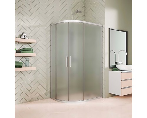 Душевой уголок Kubele DE018 RBG-MAT-MT 95х85