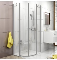 Душевой уголок Ravak Chrome CSKK4-80 Transparent, профиль сатин
