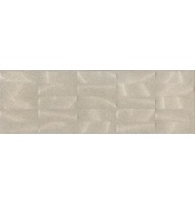 Плитка настенная Kerama Marazzi Безана матовая, ректифицированная 25х75, бежевая структурированная
