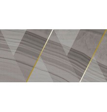 Декор Laparet Space матовый 25x50, коричневый