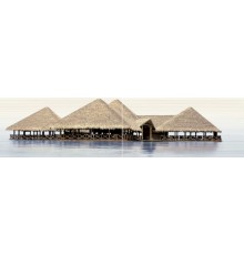 Панно Alma Ceramica Del Mare PWU09DLM1 100х24,9 глянцевое